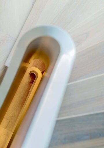 Detailfoto van designtrap