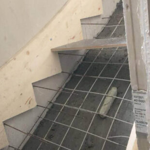 Gietmallen voor betontrap