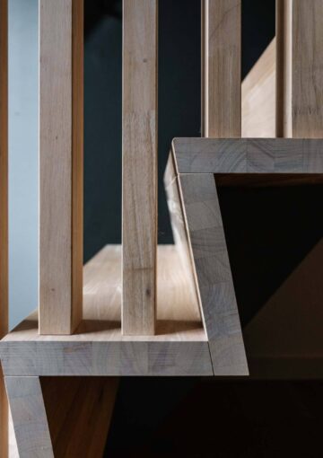 Z-trap rubberwood japandi stijl